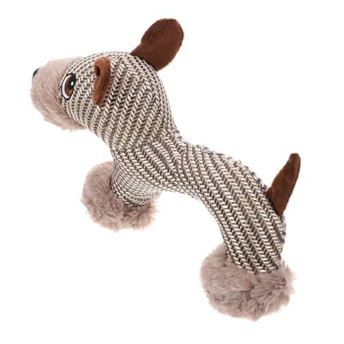 Toyvian Beißspielzeug unverwüstliches Hundespielzeug Kauen Haustierspielzeug Zahnen Interaktive Hundespielzeug Hunde Interaktives Welpenspielzeug Tierzähne Plüsch Khaki Toyvian Beißspielzeug unverwüstliches Hundespielzeug Kauen Haustierspielzeug Zahnen Interaktive Hundespielzeug Hunde Interaktives Welpenspielzeug Tierzähne Plüsch Khaki von Toyvian