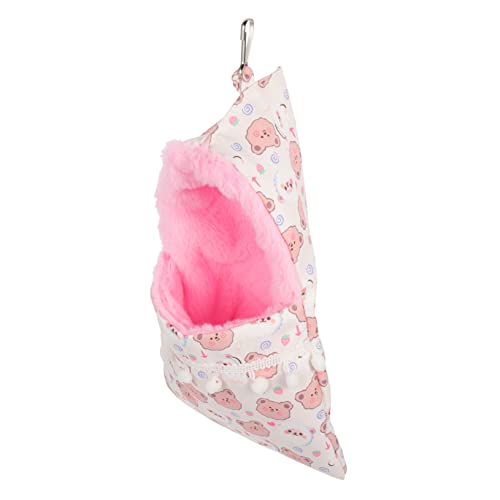 Toyvian Bequeme Hängematte für Hamster Meerschweinchenbett aus Weichem Material für Kleine Haustiere Atmungsaktiv und Warm Winter Süßes Design für Süße Toyvian Bequeme Hängematte für Hamster Meerschweinchenbett aus Weichem Material für Kleine Haustiere Atmungsaktiv und Warm Winter Süßes Design für Süße von Toyvian