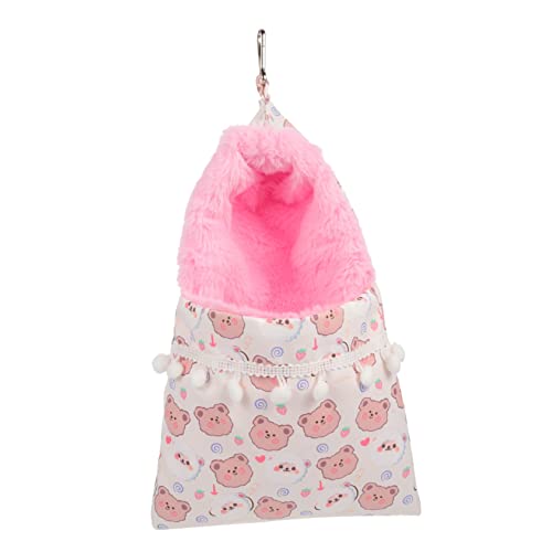Toyvian Bequeme Hängematte für Kleine Haustiere Kuschelige Schlafversorgung für Meerschweinchen Hamster Co Hochwertiges Warmes Design für Optimalen von Toyvian