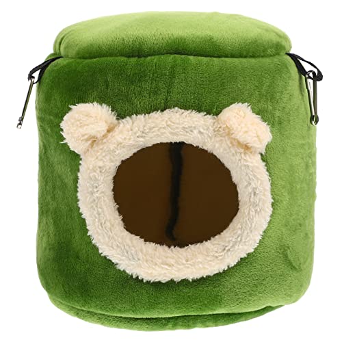 Toyvian Bequemes Hamsterhaus aus Hängendes Nest für Kleine Haustiere Warmes und Sicheres Versteck für Hamster Ratten und Chinchillas Toyvian Bequemes Hamsterhaus aus Hängendes Nest für Kleine Haustiere Warmes und Sicheres Versteck für Hamster Ratten und Chinchillas von Toyvian