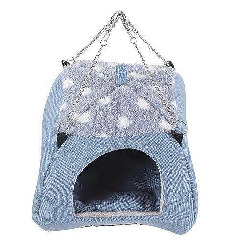 Toyvian Bequemes Hamsterhaus aus Strapazierfähigem Material Warmes Nest für Hamster und Chinchillas Sicheres Schlafhaus für Kleintiere für Tierhandlung Toyvian Bequemes Hamsterhaus aus Strapazierfähigem Material Warmes Nest für Hamster und Chinchillas Sicheres Schlafhaus für Kleintiere für Tierhandlung von Toyvian