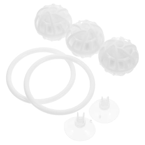 Toyvian Betta Trainingsring Set mit Robuster Saugnapfhalterung und Biologischem Filtermaterial Langlebiges Fischspielzeug für Interaktive Betta-Fisch Bewegung und Fitness Toyvian Betta Trainingsring Set mit Robuster Saugnapfhalterung und Biologischem Filtermaterial Langlebiges Fischspielzeug für Interaktive Betta-Fisch Bewegung und Fitness von Toyvian