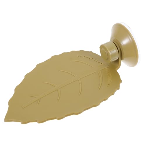 Toyvian Blattförmige Schildkrötenplattform Für Aquarien, Schwimmende Gartenbereiche Mit Saugnäpfeln, Ideal Für Kleine Reptilien Und Amphibien von Toyvian