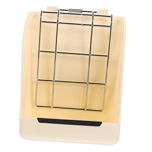 Toyvian Bunny Rack für Meerschweinchen und Kaninchen Futterstation aus Hochwertigem Lebensmittelechtem Material für Heu und Frisches Futter Sorgt für Sauberkeit im Käfig und Abfall von Toyvian