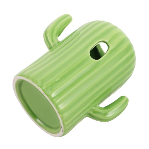 Toyvian Cactus Form Keramischer Trinkflaschenständer Hamster Zubehör für Einfache Wasseraufnahme und Dekoratives Design Toyvian Cactus Form Keramischer Trinkflaschenständer Hamster Zubehör für Einfache Wasseraufnahme und Dekoratives Design von Toyvian