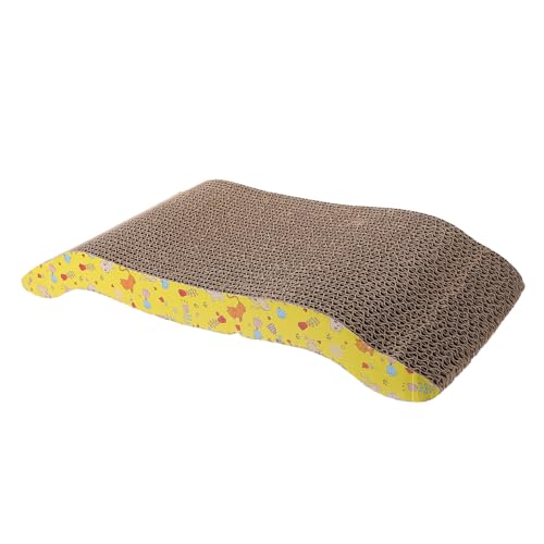 Toyvian Cat Scratch Pad aus Langlebiger Wellpappe Leichtes Kratzbrett Aufhängen Kratzfestes Katzen Schutz von Möbeln Befriedigung Natürlicher Kratzbedürfnisse von Toyvian