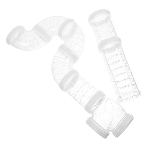 Toyvian DIY Kleintier Spieltunnel Transparentes Aktivitätsrohr für Hamster Mäuse Flexibles Teilige Haustier Röhrenanlage Bewegung und Neugier im Käfig Toyvian DIY Kleintier Spieltunnel Transparentes Aktivitätsrohr für Hamster Mäuse Flexibles Teilige Haustier Röhrenanlage Bewegung und Neugier im Käfig von Toyvian