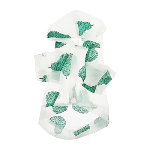 Toyvian Dekorative Haustierkleidung Haustier Kapuzenkleidung Sommerartikel Kleine Hoodies UV Sonnenschutz Hunde Ups Abdeckung Sonnenhemd Mantel Outdoor Für Hunde von Toyvian