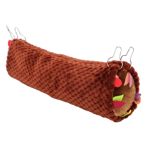 Toyvian Doppellagiger Hamster Hängeschlafsack mit Tunnel Warmes Versteck für Meerschweinchen Chinchilla und Zwerghamster Robustes Sicheres Material für und im Käfig Toyvian Doppellagiger Hamster Hängeschlafsack mit Tunnel Warmes Versteck für Meerschweinchen Chinchilla und Zwerghamster Robustes Sicheres Material für und im Käfig von Toyvian