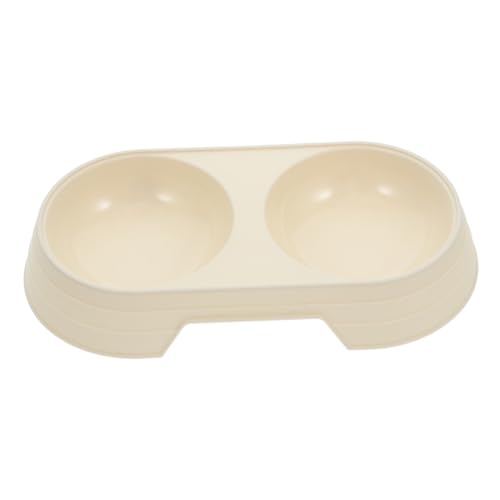 Toyvian Doppelschale Futternapf aus Weizenstroh Stabiles Sicheres Fress und Wassernapf für Kleine Hunde und Katzen Vielseitig Verwendbar für Futter und Wasser zu Hause Toyvian Doppelschale Futternapf aus Weizenstroh Stabiles Sicheres Fress und Wassernapf für Kleine Hunde und Katzen Vielseitig Verwendbar für Futter und Wasser zu Hause von Toyvian