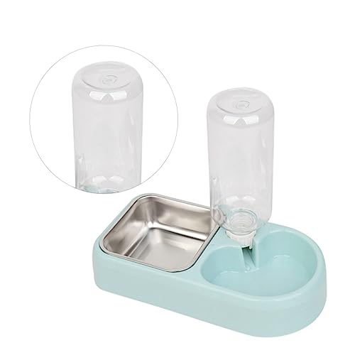 Toyvian Doppelter Haustier Wasser Futternapf Automatischer Wasserspender für Hunde und Katzen Auslaufsicher mit Glatter Oberfläche Praktische Trinkhilfe für Haustiere von Toyvian