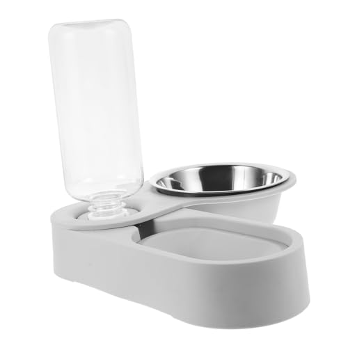 Toyvian Drehbarer Faltbarer Futter und Wassernapf aus für Katzen Hunde Kaninchen Auslaufsicher Leicht zu Reinigen Platzsparend für Innenbereich und Haustierbedarf von Toyvian