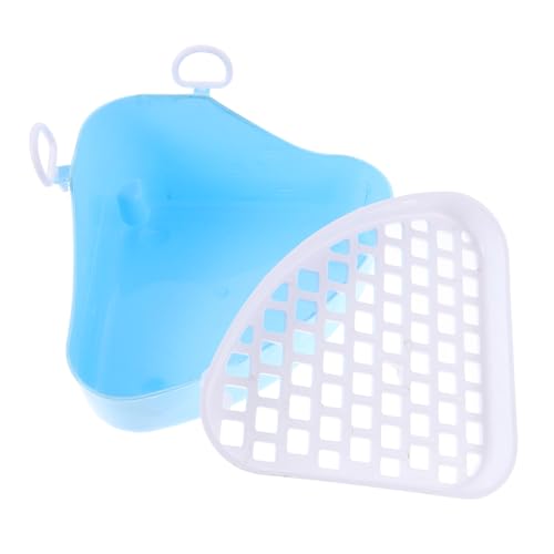 Toyvian Dreieckiger Töpfchentrainer für Kleintiere und Katzentoilette Platzsparend aus Robustem für Innenräume Reinigendem Netzgitter Toyvian Dreieckiger Töpfchentrainer für Kleintiere und Katzentoilette Platzsparend aus Robustem für Innenräume Reinigendem Netzgitter von Toyvian