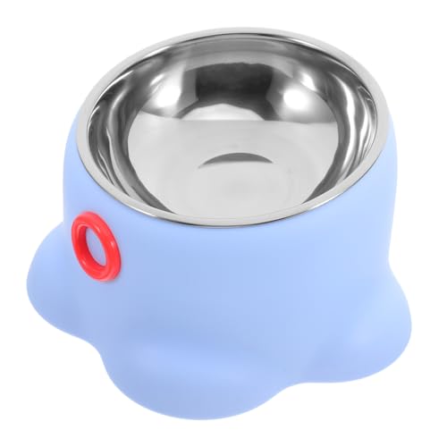 Toyvian Edelstahl Futternapf Kühlbecher Für Haustiere Edelstahlnapf Katzen Futtertablett Futternäpfe Für Haustiere Kippsicherer Katzenwassernapf Futternapf Für Haustiere Anti von Toyvian