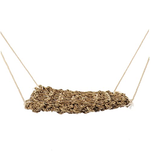 Toyvian Eidechsen Hängematte aus Natürlichem Seegras Langlebiges und Atmungsaktives Reptilien für Bartagamen und Geckos Perfekter Schlaf und Spielplatz Toyvian Eidechsen Hängematte aus Natürlichem Seegras Langlebiges und Atmungsaktives Reptilien für Bartagamen und Geckos Perfekter Schlaf und Spielplatz von Toyvian