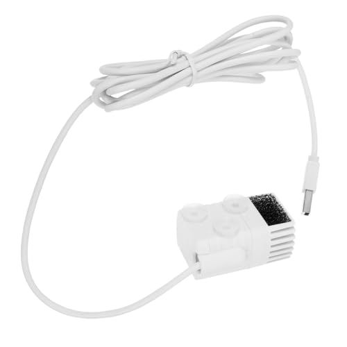 Toyvian Einstellbare Wasserpumpe für Katzenbrunnen Tauchbrunnenpumpe für Aquarien Teiche und Leise Wartungsfreundlich für Kleine Wassersysteme und Gartenteiche Toyvian Einstellbare Wasserpumpe für Katzenbrunnen Tauchbrunnenpumpe für Aquarien Teiche und Leise Wartungsfreundlich für Kleine Wassersysteme und Gartenteiche von Toyvian