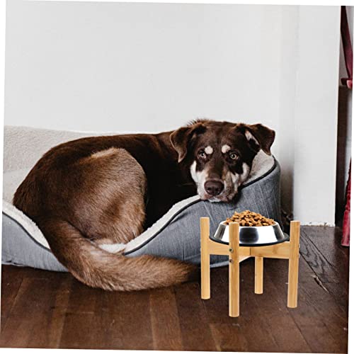 Toyvian Erhöhter Futternapfhalter für Hunde und Katzen Stabiler Napfständer mit Rutschfestem Design Ergonomische Futterstation zur Gesunder Fresshaltung und Gelenkschonung Teilig von Toyvian