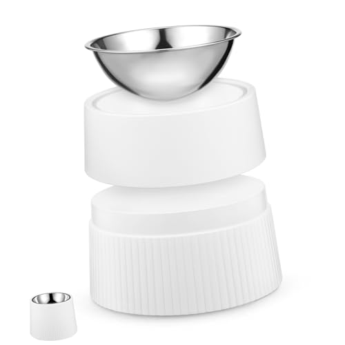 Toyvian Erhöhter Hundenapf Aus rutschfest Abnehmbar Doppellagig Stabiler Stand Futternapf Für Kleine Für Futter Und Wasser Stilvolles Design Vielseitig von Toyvian