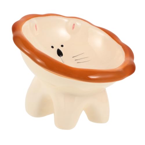 Toyvian Erhöhter Katzenfutternapf aus Keramik Ergonomisch mit Cartoon Design Große Kapazität für Futter und Wasser Bequem für Innenräume Langlebig und Leicht zu Reinigen Toyvian Erhöhter Katzenfutternapf aus Keramik Ergonomisch mit Cartoon Design Große Kapazität für Futter und Wasser Bequem für Innenräume Langlebig und Leicht zu Reinigen von Toyvian