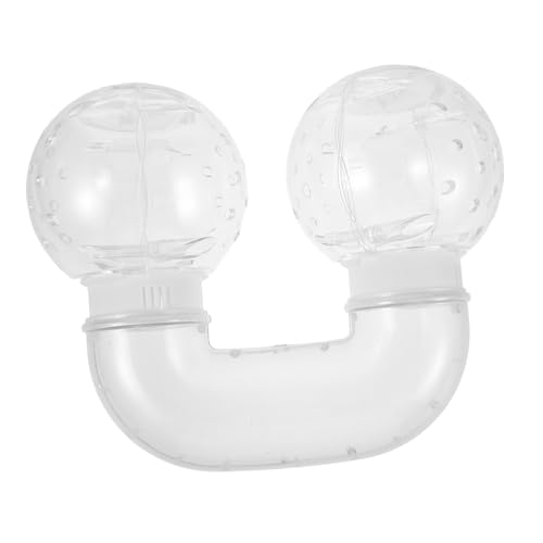 Toyvian Erweiterbares Hamsterrohr Transparentes DIY Tunnel Set für Kleintiere für Hamster Kaninchen und Chinchillas Aktivität und Interaktion Toyvian Erweiterbares Hamsterrohr Transparentes DIY Tunnel Set für Kleintiere für Hamster Kaninchen und Chinchillas Aktivität und Interaktion von Toyvian