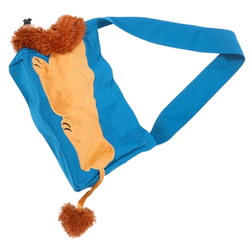 Toyvian Faltbare Atmungsaktive Haustier Tragetasche aus Canvas Kleine Schultertasche für Katzen und Kleine Hunde Leicht Strapazierfähig für Outdoor Reisen und Tierarztbesuche Komfortabler von Toyvian