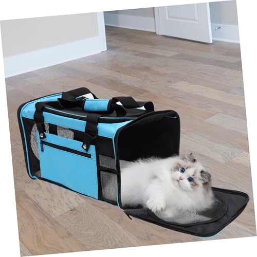 Toyvian Faltbare Große Haustier Tragetasche Strapazierfähige Transporttasche für Katzen und Hunde Bequemes Material Praktische Handtasche für Reisen Outdoor Aktivitäten mit Toyvian Faltbare Große Haustier Tragetasche Strapazierfähige Transporttasche für Katzen und Hunde Bequemes Material Praktische Handtasche für Reisen Outdoor Aktivitäten mit von Toyvian
