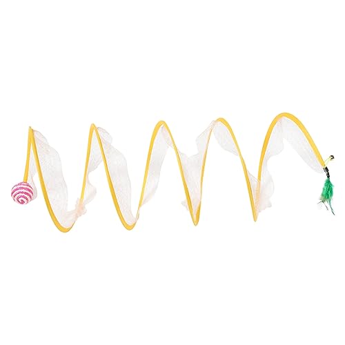 Toyvian Faltbarer Katzentunnel Spieltunnel Interaktives Katzenspielzeug mit Sisalkratzball und Fördert Katzenaktivität und Geeignet für Kätzchen und Katzen Drinnen Zufällige Farbe Toyvian Faltbarer Katzentunnel Spieltunnel Interaktives Katzenspielzeug mit Sisalkratzball und Fördert Katzenaktivität und Geeignet für Kätzchen und Katzen Drinnen Zufällige Farbe von Toyvian