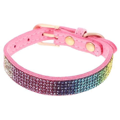 Toyvian Farbiges Für Für Welpen Halsbandanhänger Weiches Kätzchenhalsband Süßer Name Kleines Fellpflege Für Haustiere Diamant Strass Toyvian Farbiges Für Für Welpen Halsbandanhänger Weiches Kätzchenhalsband Süßer Name Kleines Fellpflege Für Haustiere Diamant Strass von Toyvian