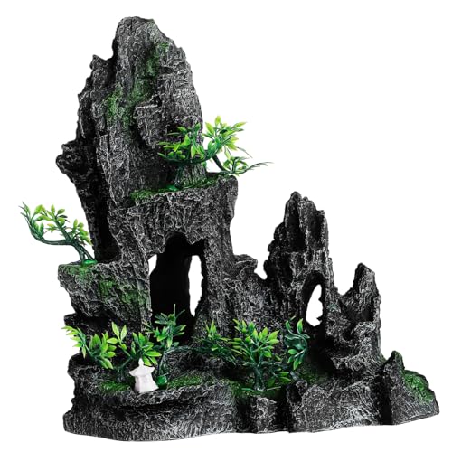 Toyvian Fischtank Felsen Landschaftsdekoration Resin Höhle Betta Fisch Versteck Aquarium Deko Natürliche Optik Pflegeleicht Robust Wasserfreundlich Toyvian Fischtank Felsen Landschaftsdekoration Resin Höhle Betta Fisch Versteck Aquarium Deko Natürliche Optik Pflegeleicht Robust Wasserfreundlich von Toyvian