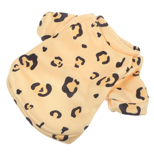 Toyvian Fleece-in-WARM-Haustierkleidung Dackel mit Kapuze Welpe gepolstert Mäntel Winter-Haustier- Thermokleidung für Haustiere Winterkostüm für Haustiere Polyester von Toyvian