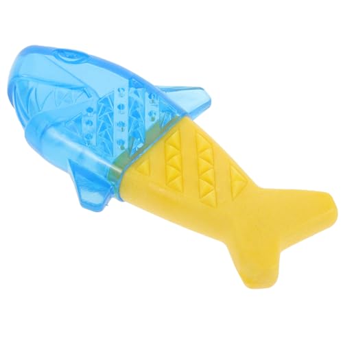 Toyvian Freezbares Hundekauspielzeug Eisförmiger Kauknochen TPR Langlebiges Robustes Sommerspielzeug zur Zahnpflege Interaktives Kühlspielzeug für Welpen und Hunde Toyvian Freezbares Hundekauspielzeug Eisförmiger Kauknochen TPR Langlebiges Robustes Sommerspielzeug zur Zahnpflege Interaktives Kühlspielzeug für Welpen und Hunde von Toyvian