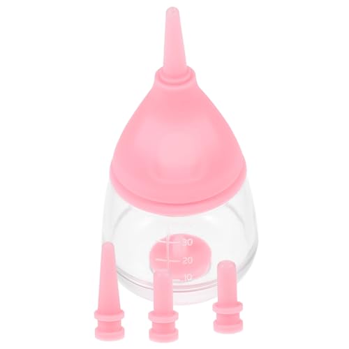Toyvian Fütterungsgerät Für Haustiere Bausatz Neugeborenes Futterspender Klein Kätzchenflaschen Für Pflege Welpe Milch Stroh Füttern Groß Babyflaschen Katzensaugflasche Rosa Kieselgel Toyvian Fütterungsgerät Für Haustiere Bausatz Neugeborenes Futterspender Klein Kätzchenflaschen Für Pflege Welpe Milch Stroh Füttern Groß Babyflaschen Katzensaugflasche Rosa Kieselgel von Toyvian