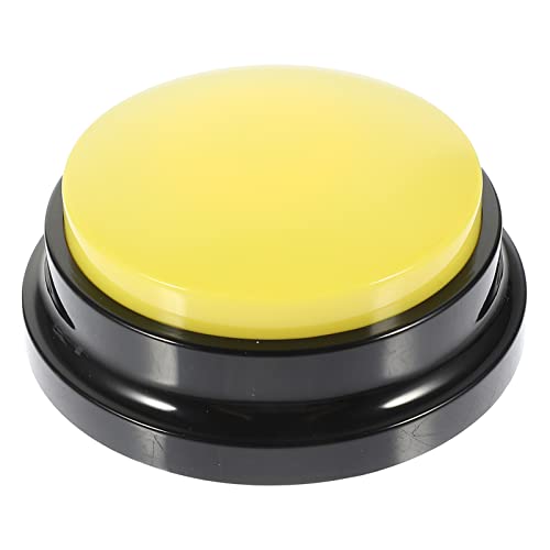 Toyvian Funny Dog Button Interaktiver Aufnahme-Button Für Haustiere Langlebig Und Einfach Zu Bedienen Für Hundetraining Und Kommunikation Fördert Die Bindung Zwischen Haustier Und von Toyvian