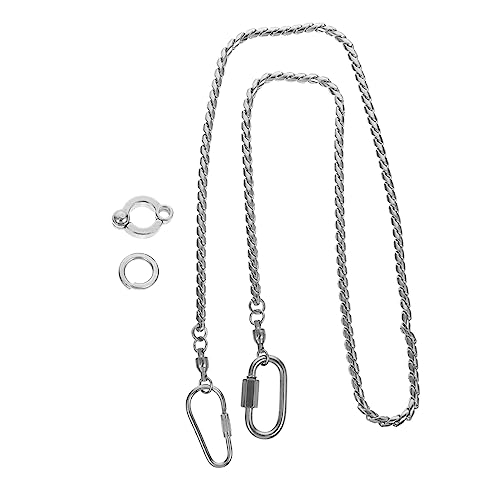 Toyvian Fußkette für Papageien Anti Biss Vogelleine Langlebig Sicher für Tägliche Anwendung Papageien Zubehör Robust und für Vogelarten Toyvian Fußkette für Papageien Anti Biss Vogelleine Langlebig Sicher für Tägliche Anwendung Papageien Zubehör Robust und für Vogelarten von Toyvian