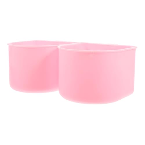 Toyvian Futternapf Für Haustierkäfige Hundekäfigzubehör Hängender Hundenapf Hasenfutter- Und Wassernapf Hängende Hundenäpfe Für Zwinger Kleine Hundesschüssel Rosa Abs von Toyvian