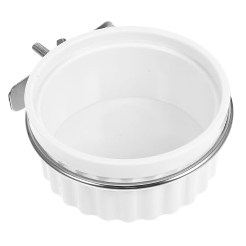Toyvian Futternapf Vogelkäfig Futter und Wasserschale Robust Sicher Befestigt für Papageien Sittiche Tauben Vielseitig Einsetzbar Leicht zu Reinigen Toyvian Futternapf Vogelkäfig Futter und Wasserschale Robust Sicher Befestigt für Papageien Sittiche Tauben Vielseitig Einsetzbar Leicht zu Reinigen von Toyvian