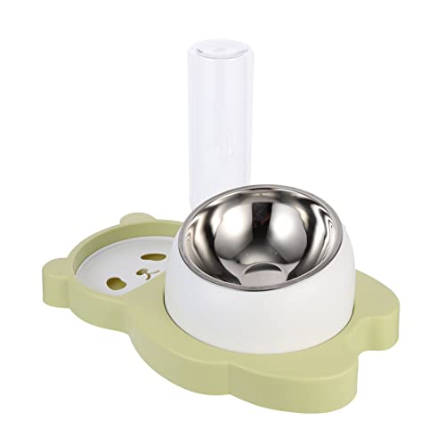 Toyvian Futternapf für Haustiere Wasser Futterspender erzogen Komfort Whisker automatisch katzenfutter entzückender Katzennapf Katzennäpfe Nackenschutzkatzendemiener Rostfreier Grün Toyvian Futternapf für Haustiere Wasser Futterspender erzogen Komfort Whisker automatisch katzenfutter entzückender Katzennapf Katzennäpfe Nackenschutzkatzendemiener Rostfreier Grün von Toyvian