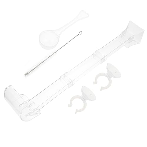 Toyvian Futterrohr für Garnelen und Fische Transparentes Futtergerät für Aquarien Einfach zu Montieren und Robust für Fütterung im Fischbecken Toyvian Futterrohr für Garnelen und Fische Transparentes Futtergerät für Aquarien Einfach zu Montieren und Robust für Fütterung im Fischbecken von Toyvian
