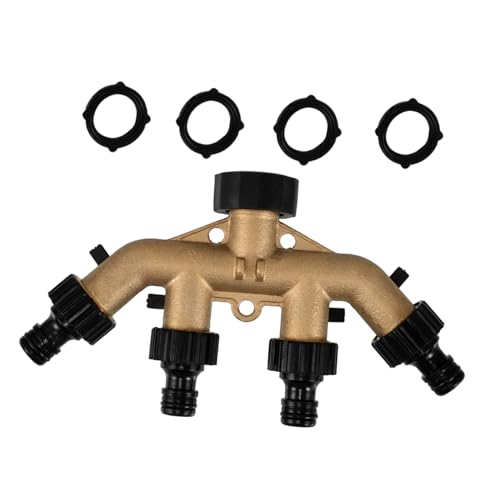 Toyvian Gartenschlauch Splitter Ventil für Gartenbewässerung Robuster Schlauchadapter für Mühelose Anwendung im Außenbereich Toyvian Gartenschlauch Splitter Ventil für Gartenbewässerung Robuster Schlauchadapter für Mühelose Anwendung im Außenbereich von Toyvian