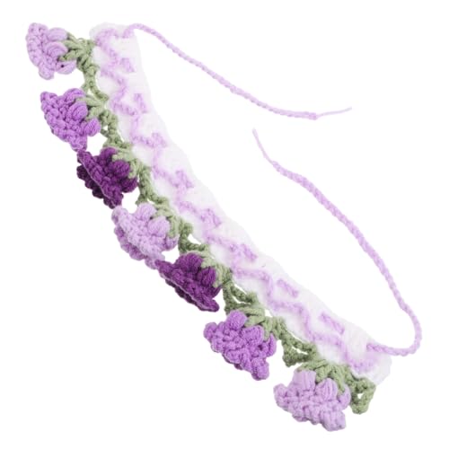 Toyvian Gestricktes Haustierhalsband mit Blumenmuster Komfortable Katzen Hundeschal-bib Niedliches Haustierhalstuch für Täglichen Gebrauch und Aufnahmen Toyvian Gestricktes Haustierhalsband mit Blumenmuster Komfortable Katzen Hundeschal-bib Niedliches Haustierhalstuch für Täglichen Gebrauch und Aufnahmen von Toyvian