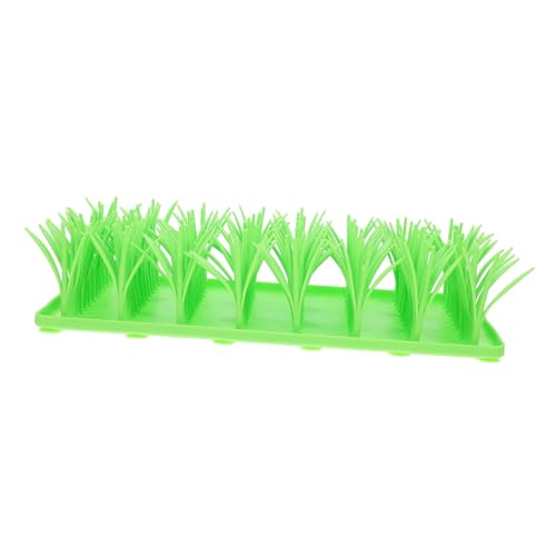 Toyvian Grasmatte Für Haustiere rutschfeste Fressmatte Für Katzen Und Fördert Langsames Fressen Mit Innovativem Grasdesign Langlebig Und Pflegeleicht Für Welpen von Toyvian
