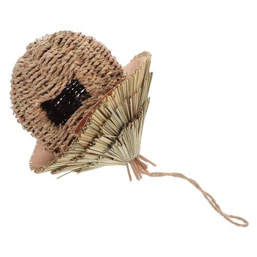 Toyvian Grasvogelhaus Handgewebt Outdoor Vogelunterkunft für und Ruheplätze Vogelhäuschen für Garten Wetterfestes Design Nachhaltige Handwerkskunst Einzigartige Rustikale Ästhetik Toyvian Grasvogelhaus Handgewebt Outdoor Vogelunterkunft für und Ruheplätze Vogelhäuschen für Garten Wetterfestes Design Nachhaltige Handwerkskunst Einzigartige Rustikale Ästhetik von Toyvian