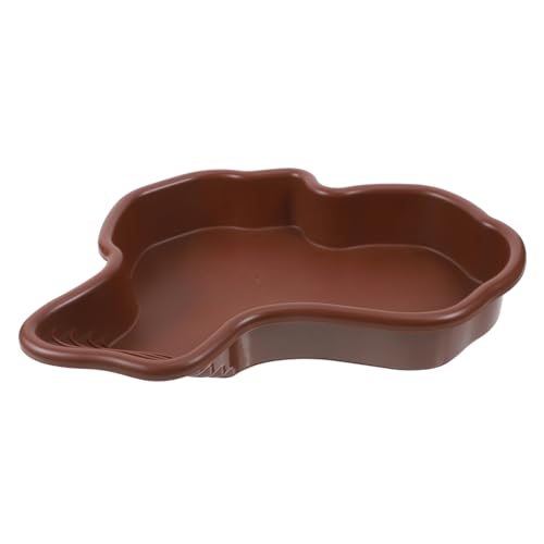 Toyvian Großer Schildkröten Badepool Multifunktionale Reptilien Wasserschale für Baden und Füttern Dekoratives Element für Habitat Langlebig und Sicher für Schildkrötenpflege Toyvian Großer Schildkröten Badepool Multifunktionale Reptilien Wasserschale für Baden und Füttern Dekoratives Element für Habitat Langlebig und Sicher für Schildkrötenpflege von Toyvian
