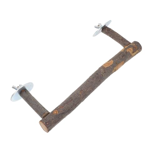 Toyvian Großer U Förmiger Papageienständer aus Robustem Holz mit Futter und Trinknapfhalter Natürlicher Sitzstange für Kleine bis Mittelgroße Vögel für Training und Artgerechte Toyvian Großer U Förmiger Papageienständer aus Robustem Holz mit Futter und Trinknapfhalter Natürlicher Sitzstange für Kleine bis Mittelgroße Vögel für Training und Artgerechte von Toyvian