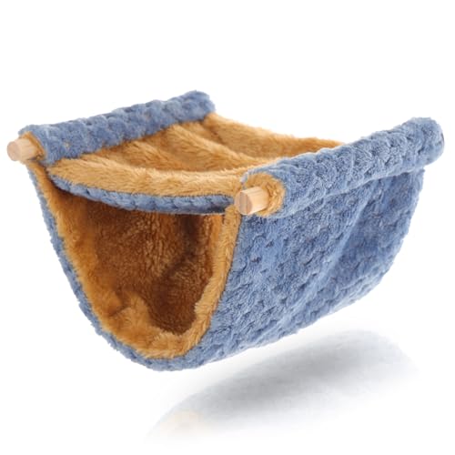Toyvian Hängematte für Kleintiere Dekoratives Meerschweinchenbett für Hamster Chinchillas und Ratten Kuschelige Hängematte für Käfige zu Installieren Toyvian Hängematte für Kleintiere Dekoratives Meerschweinchenbett für Hamster Chinchillas und Ratten Kuschelige Hängematte für Käfige zu Installieren von Toyvian