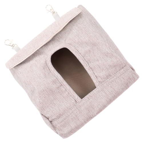 Toyvian Hängende Futtertasche für Kleintiere Langsame Fütterung für Meerschweinchen Kaninchen und Hamster aus Strapazierfähigem Einfach im Käfig Aufzuhängen für Heu und Gräser von Toyvian