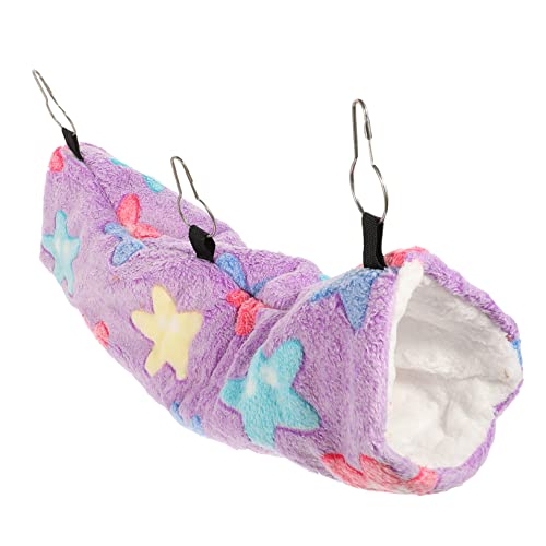 Toyvian Hängende Hängematte für Kleine Haustiere Warmes Schlafbett aus Baumwolle für Hamster Frettchen und Meerschweinchen zu Installieren für Käfige im Winter Toyvian Hängende Hängematte für Kleine Haustiere Warmes Schlafbett aus Baumwolle für Hamster Frettchen und Meerschweinchen zu Installieren für Käfige im Winter von Toyvian