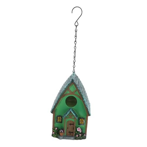 Toyvian Hängendes Vogelhaus Aus Kunstharz Wasserdichtes Für Garten Und Sicheres Versteck Für Dekorative Vogelhütte Lebhaften von Toyvian