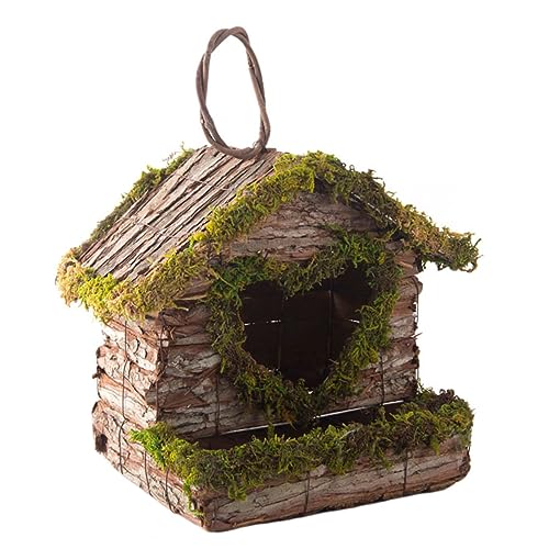 Toyvian Hängendes Vogelhaus für Garten und Robuster Vogelnistkasten aus Hochwertigem Material und Schutz Wind und Perfektes Versteck Toyvian Hängendes Vogelhaus für Garten und Robuster Vogelnistkasten aus Hochwertigem Material und Schutz Wind und Perfektes Versteck von Toyvian