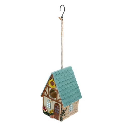 Toyvian Hängendes Vogelhaus für Kleine Dekoratives Vogel Nest für Garten Terrasse Handbemalt Natürlichen Schlafen Installieren Papageien und Lärchen Toyvian Hängendes Vogelhaus für Kleine Dekoratives Vogel Nest für Garten Terrasse Handbemalt Natürlichen Schlafen Installieren Papageien und Lärchen von Toyvian